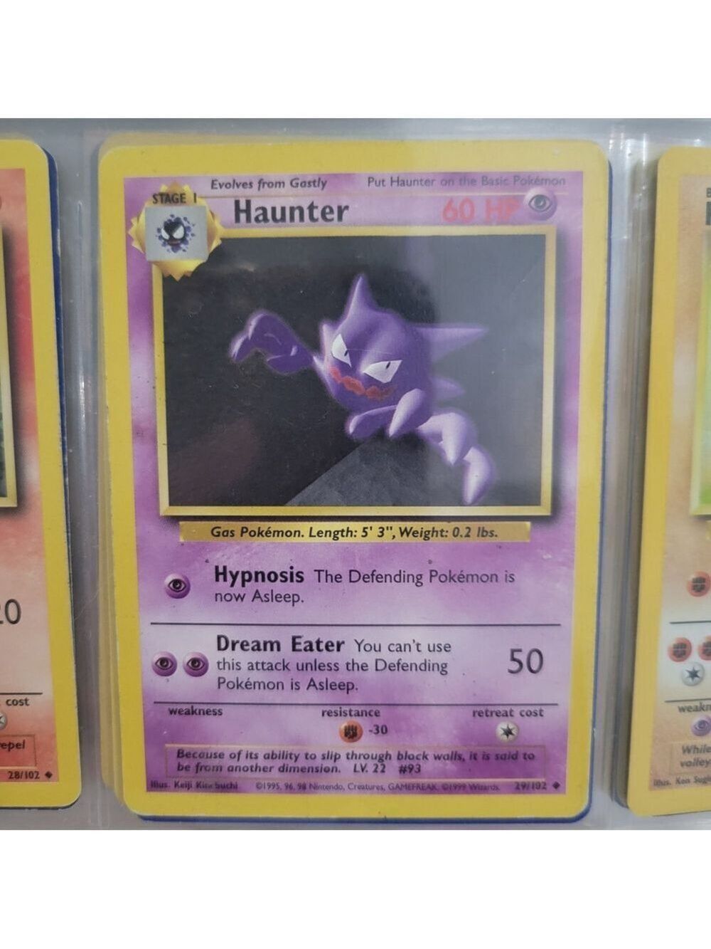 Pokemon Haunter 28/102 Card